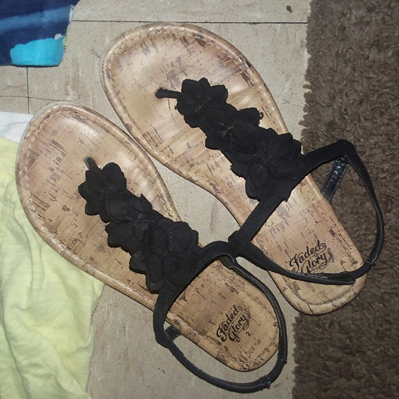 Justice sz 7 matching outfit with cute sandals sz - Picture 4 of 4